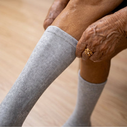 Soft Bamboo Anti-Fatigue Compression Foot Sleeves